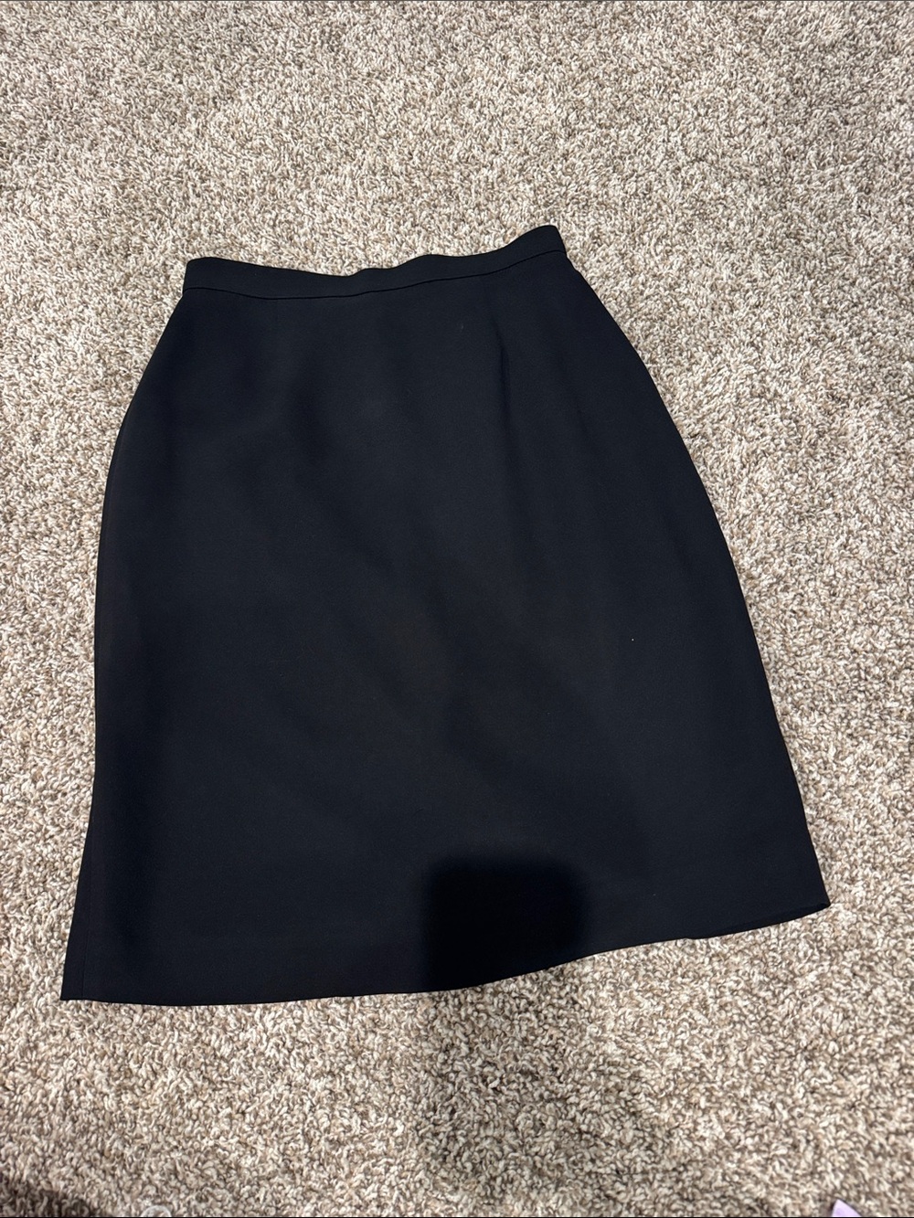 Classic Black A-Line Women's Skirt